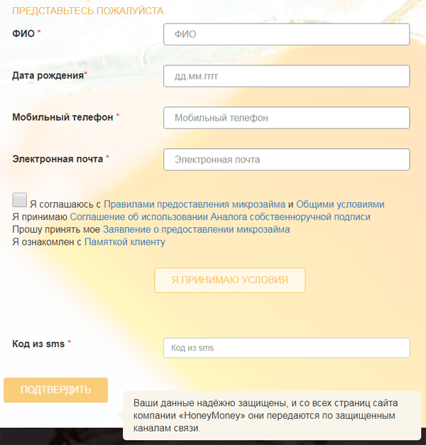 Получить деньги в Хани Мани в Боровичах, оставить заявку онлайн
